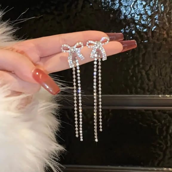 Elegant 2-in-1 Butterfly Earrings